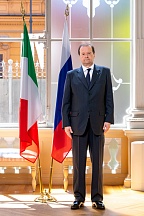 L’Ambasciatore Alexey Paramonov ha consegnato le Lettere Credenziali al Presidente della Repubblica Italiana Sergio Mattarella