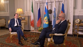 Intervista a Alexey Paramonov, Ambasciatore della Federazione Russa in Italia, a Visione TV