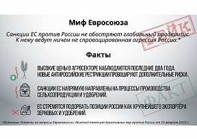 Развенчиваем мифы, распространяемые руководством Евросоюза Развенчиваем мифы, распространяемые руководством Евросоюза