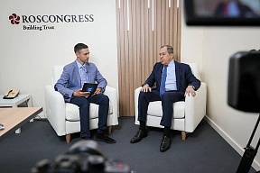 Intervista dell’Organizzazione russa “Znanie” al Ministro degli Affari Esteri della Federazione Russa, Sergej Lavrov, a margine del Forum Economico Internazionale di San Pietroburgo, 17 giugno 2023