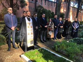 A Roma si è svolta la tradizionale cerimonia solenne in memoria dei diplomatici russi